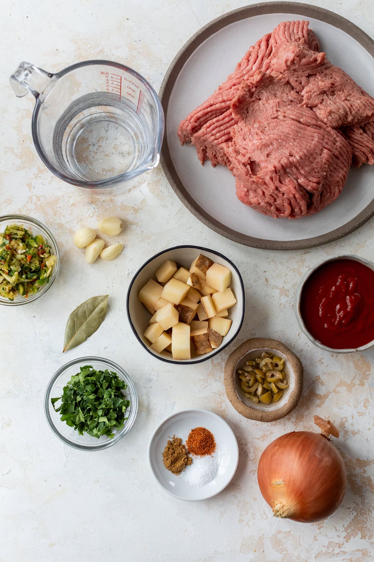 Carne Molida ingredients