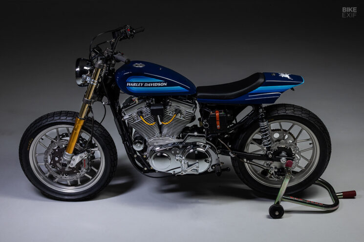 Harley Sportster 883 street tracker by Mule Motorcycles