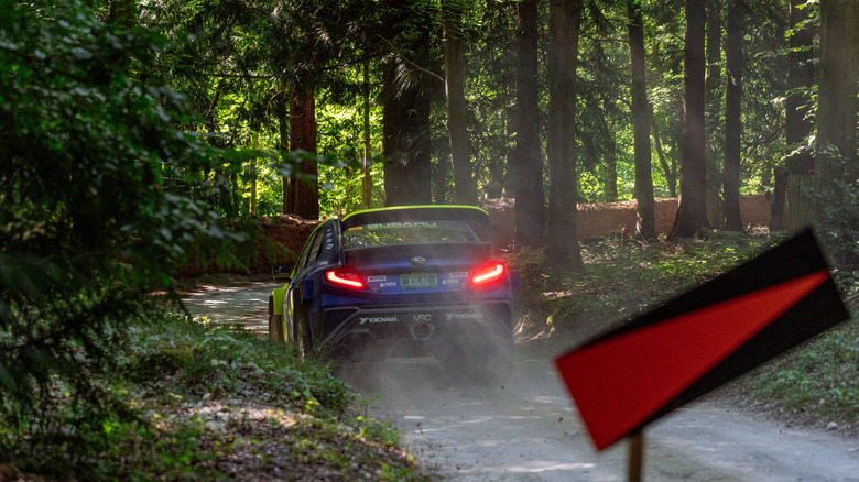 Subaru WRX ARA25 rally car
