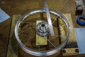 Cb550 wheel overhaul 10