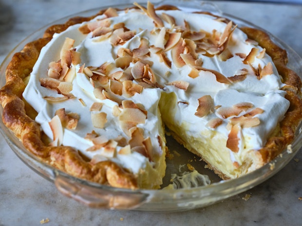 coconut cream pie