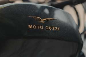Custom Moto Guzzi V35 by Number 8 Moto