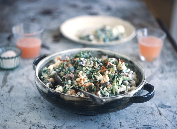 Bar Tartine Cauliflower Salad on a platter