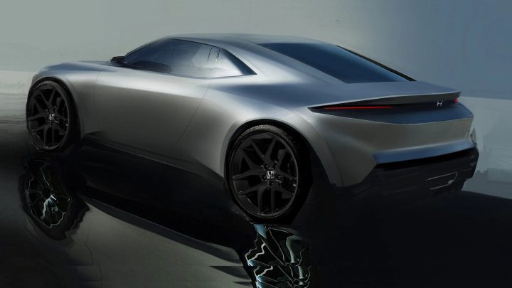 Honda Prelude Design Sketch Render